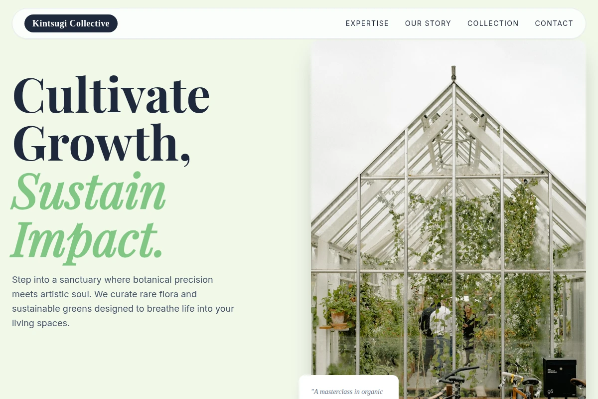 Sapling Greenhouse