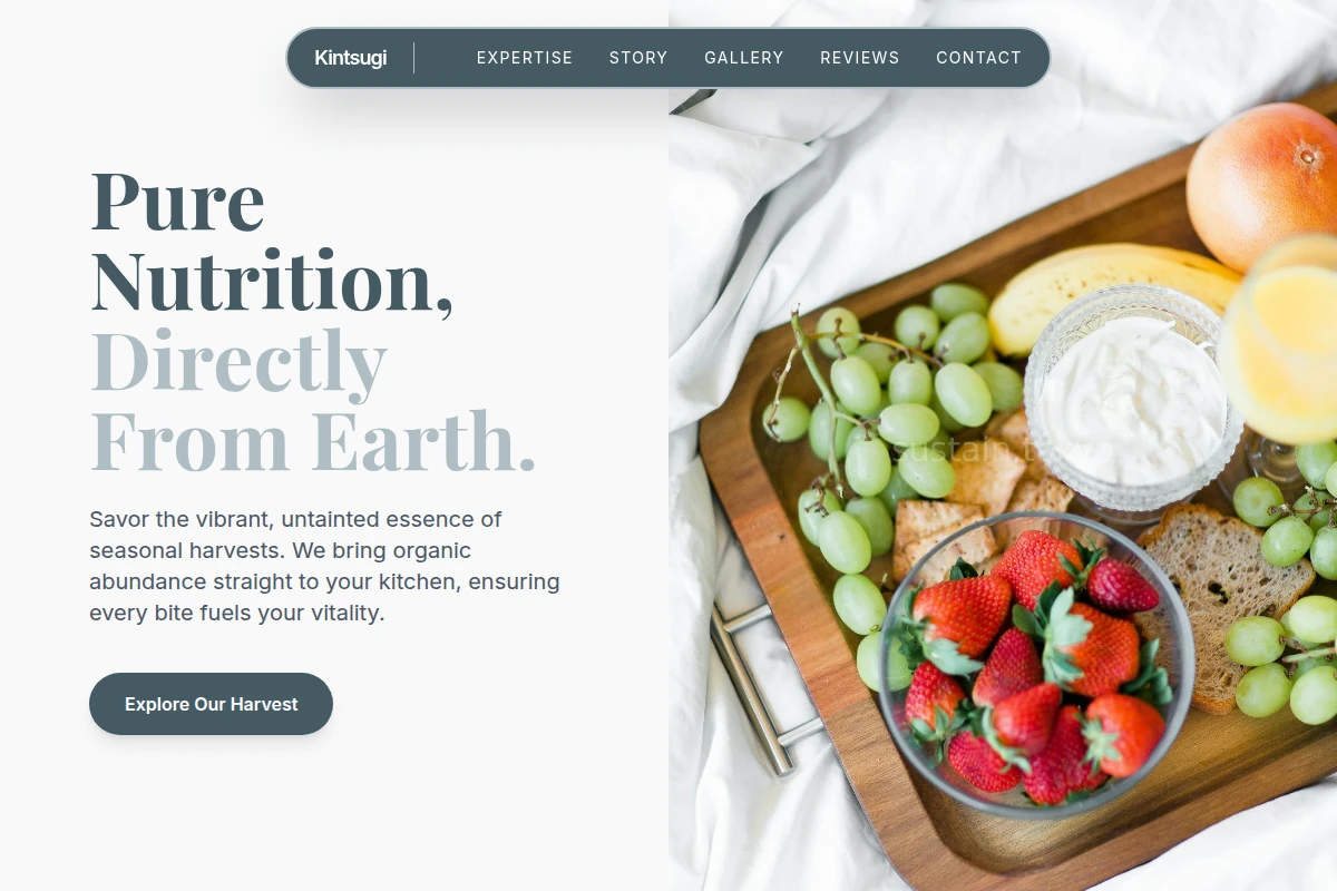Green Organic Food