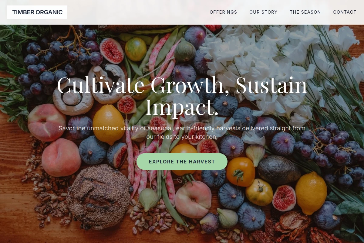 Timber Organic Food