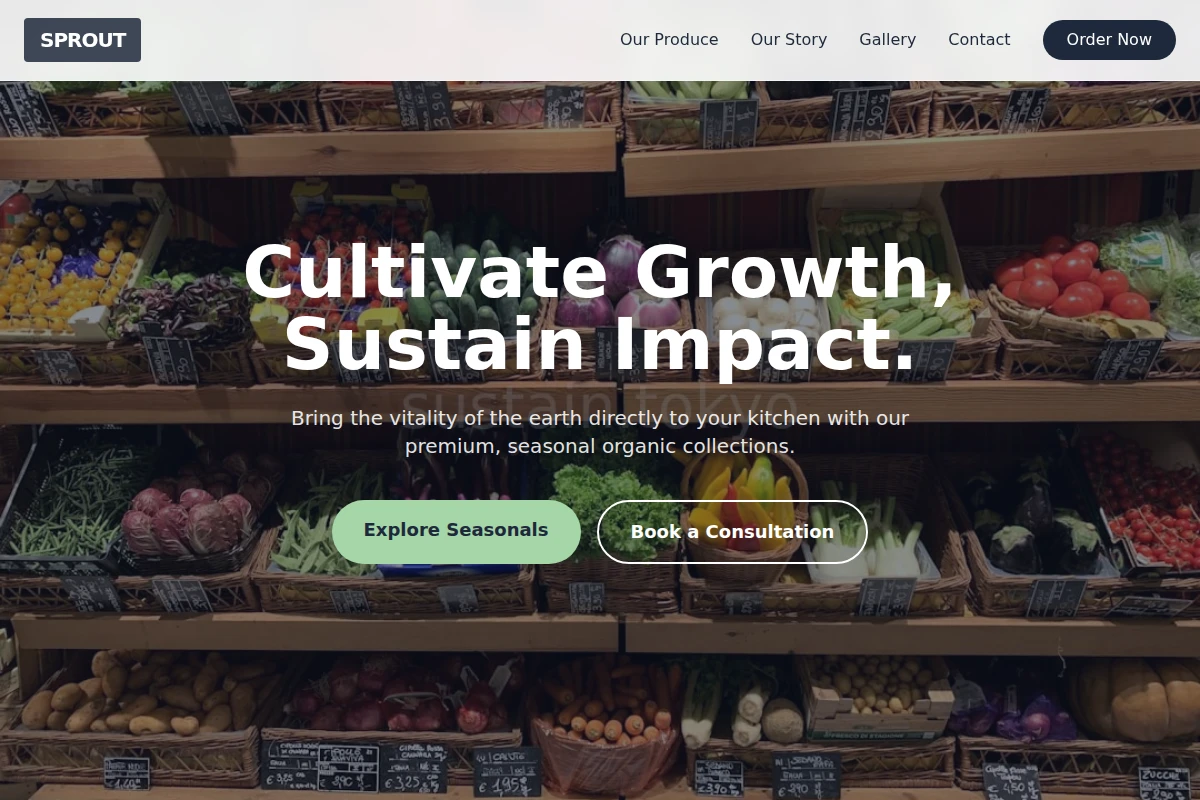 Sprout Organic Food