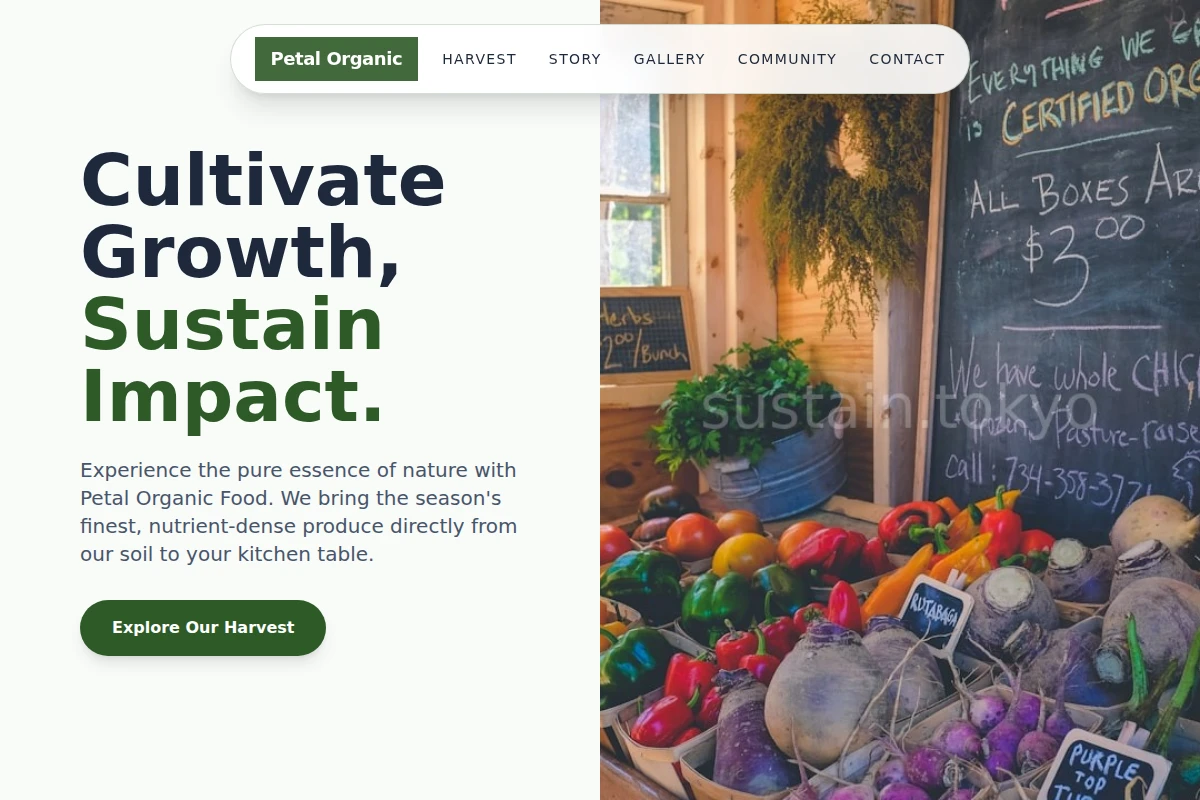 Petal Organic Food
