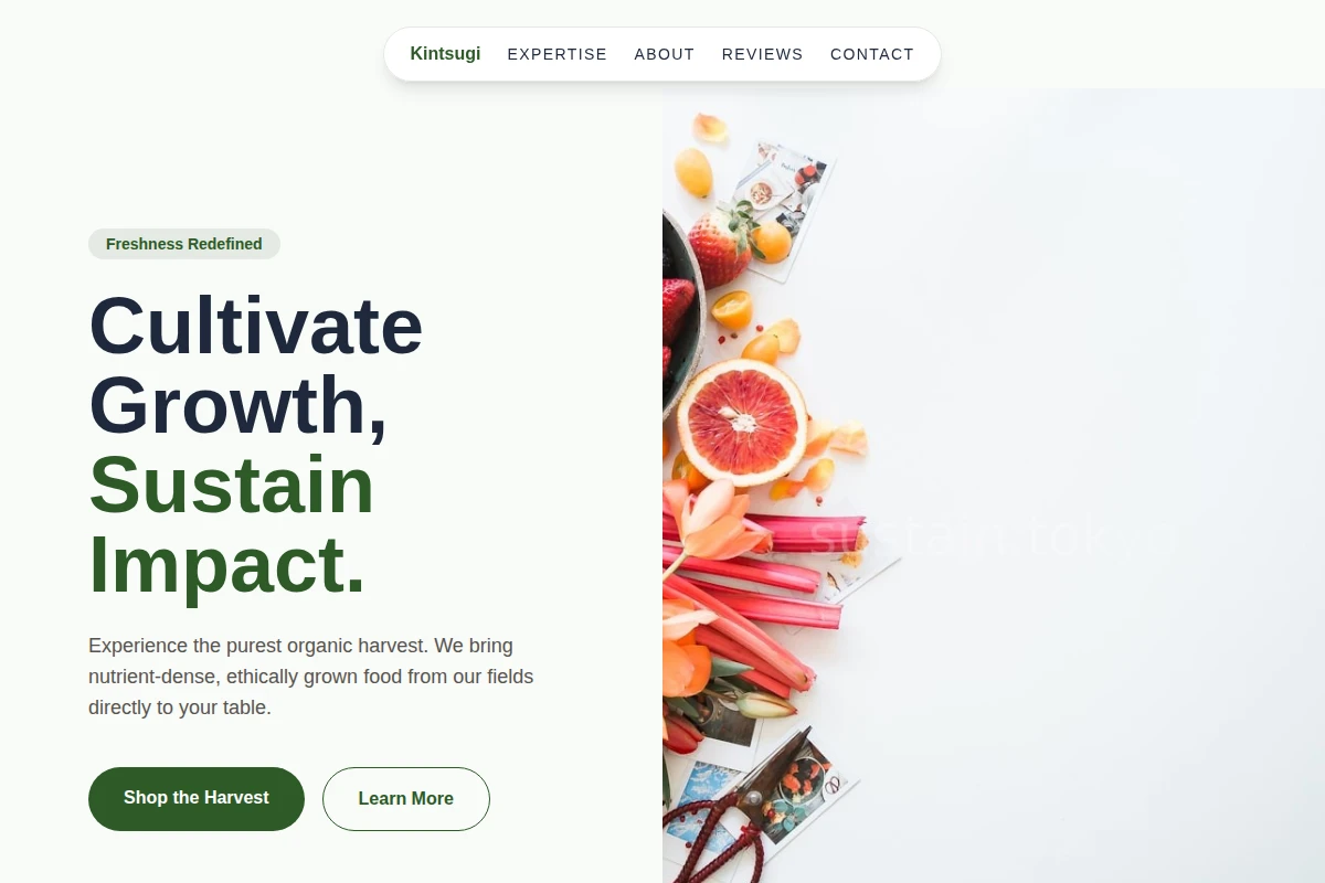 Minimal Organic Food